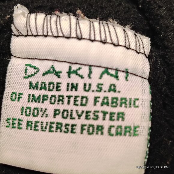 Vintage Dakini Track Suit Fleece Set Mixed Size 1/4 Zip Loungewear Set - Picture 8 of 10